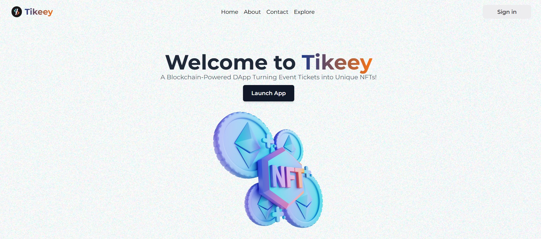NFT Ticketing dApp