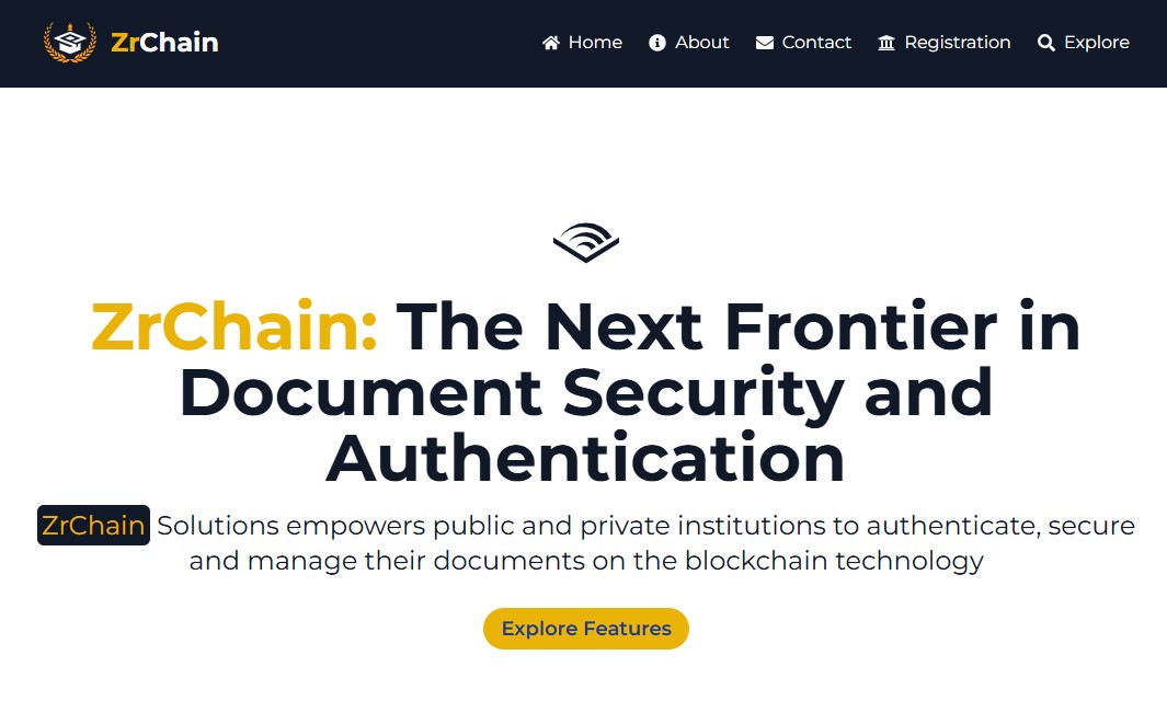 ZrChain Dapp